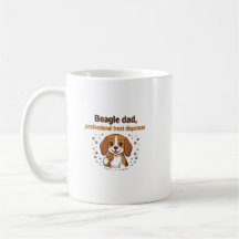 Beagle-Vater — Professioneller Leckerli-Austeiler