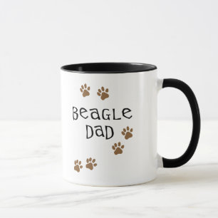 Beagle-Vater Tasse
