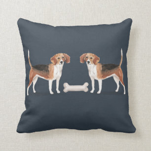 Beagle Vs Beagle Kissen