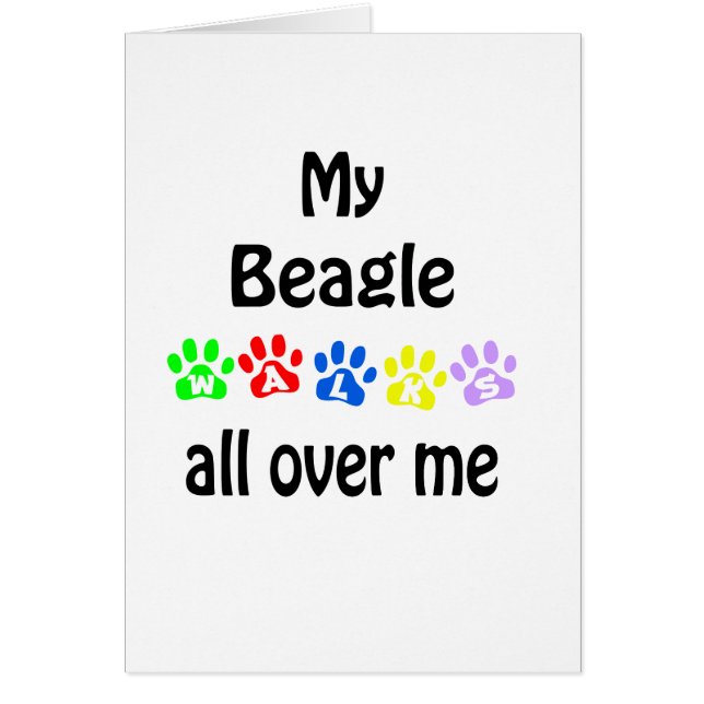 Beagle Walks Design (Vorne)