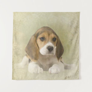 Beagle Wandteppich