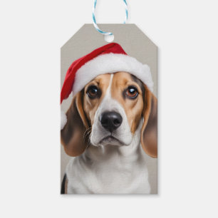 Beagle Weihnachten Geschenkanhänger