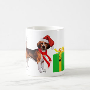 Beagle Weihnachten Kaffeetasse