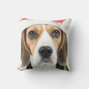 Beagle Weihnachten Kissen
