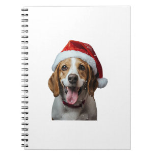 Beagle Weihnachten Notizblock