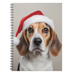 Beagle Weihnachten Notizblock