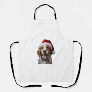 Beagle Weihnachten Schürze