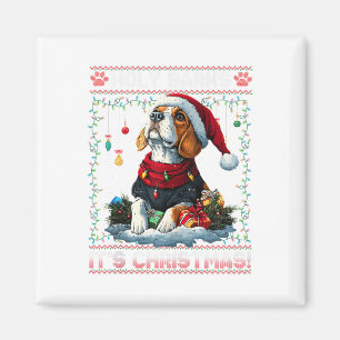 Beagle Weihnachtsbaumleuchten Dekorationen Hund Lo Magnet