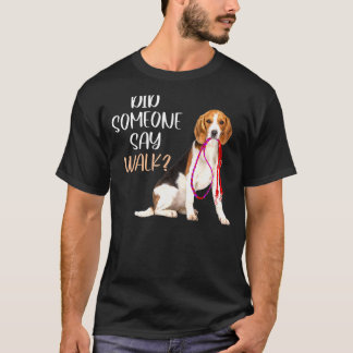Beagle Welpe Niedlich Tattoo Weihnachten Beagle Hu T-Shirt