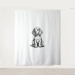 Beagle-Welpe süß, Familie Tierliebhaber Tank Top Wandteppich