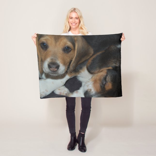 Beagle Welppies Fleece Blanket (Beispiel)