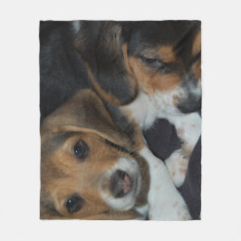 Beagle Welppies Fleece Blanket