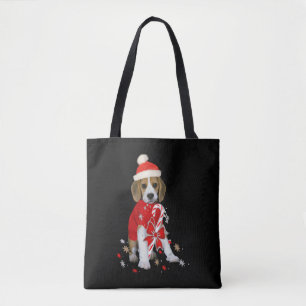 Beagle Welppy Christmas Baby Bodysuit