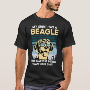 Beagle Whisperer Dog Welpenbesitzer Paw Liebe T-Shirt