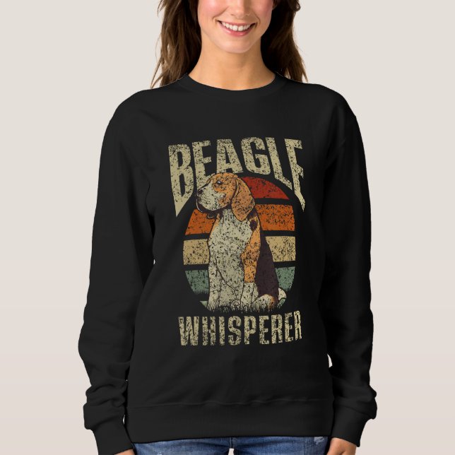 Beagle Whisperer  Puppy Beagles Dog Sweatshirt (Vorderseite)