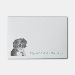 Beaglepost-itanmerkung Post-it Klebezettel