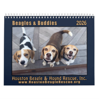 Beagles and Buddies 2026 Calendar Kalender