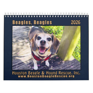 Beagles Beagles Wandkalender 2026