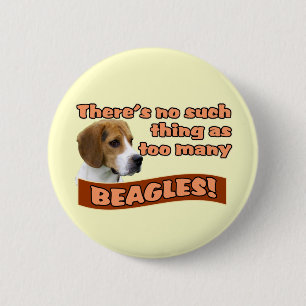 BEAGLES BUTTON
