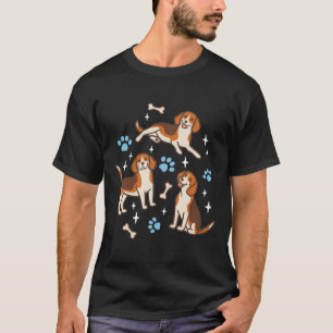 Beagles in rosa T-Shirt