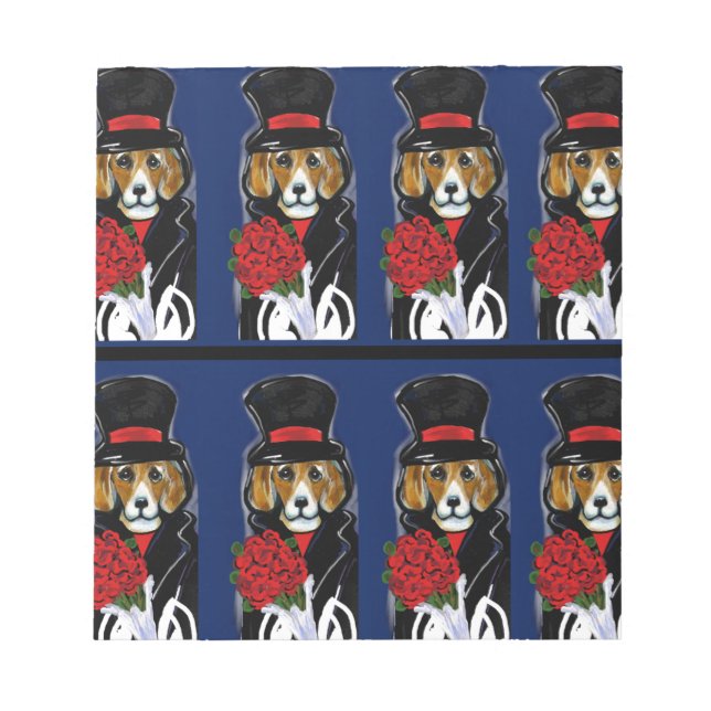 BEAGLES NOTIZBLOCK (Vorderseite)