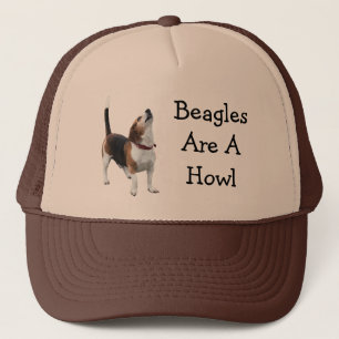 Beagles sind ein Heulen-lustiger Hundehut Truckerkappe