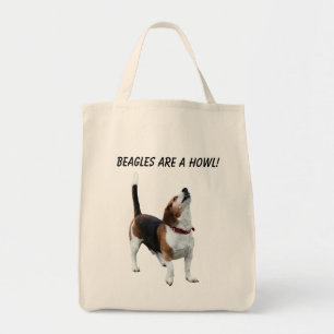 Beagles sind ein Heulen-niedlicher Hund Tragetasche