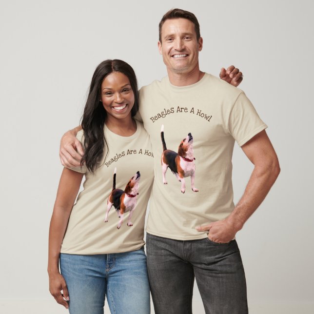 Beagles sind ein Heuschrei Niedlicher Hund T-Shirt (Unisex)