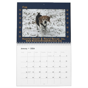 Beagles und Freunde 2026 Kalender
