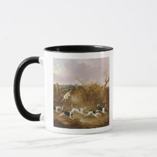 Beagles vollständig…, 1845 (Öl auf Leinwand) Tasse