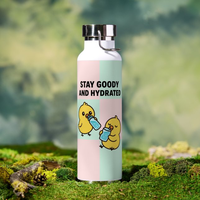 Beak & Bonk BLEIBE GOODY & HYDRATED LIMITED EDITIO Trinkflasche (Außenbereich (gedreht))