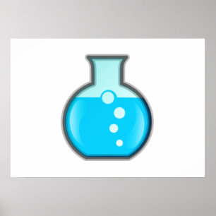 Beaker für Chemie Poster