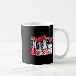 Beaker Test Tube Heart Laboratory Valentines Scien Kaffeetasse