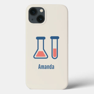 Beaker & Test Tube Science Theme Case-Mate iPhone Hülle
