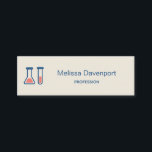 Beaker & Test Tube Science Theme Mini Visitenkarte<br><div class="desc">Mini Visitenkarten mit einem niedlichen zeichn eines Reagenzglases und eines Bechers. Ideal für Wissenschaftsarten.</div>