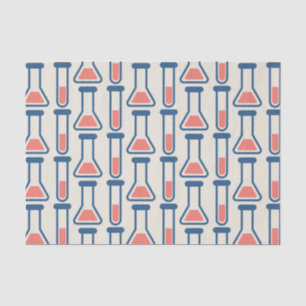 Beaker & Test Tube Science Theme Seidenpapier