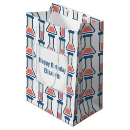 Beaker & Test Tube Science zum Geburtstag Mittlere Geschenktüte