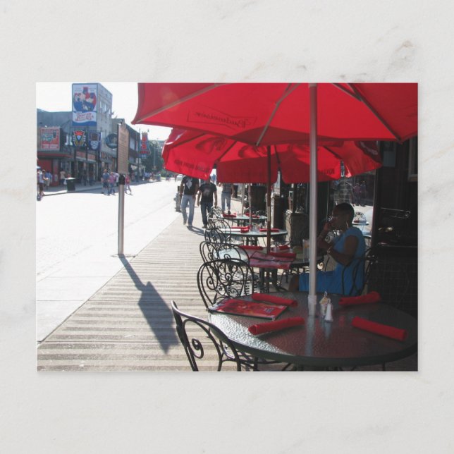 Beale n Blues-Reihe Postkarte (Vorderseite)
