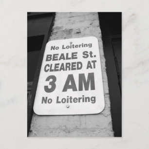 Beale n Blues Series Postkarte