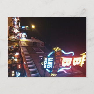 Beale Street Feiertagspostkarte