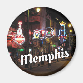Beale Street, Memphis, Tennessee Magnet