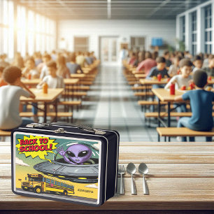 Beam mich auf... bis zum ersten Moment! Metall Brotdose