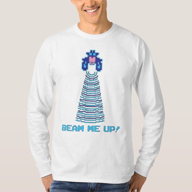 Beam mich! T-Shirt (Vorderseite)