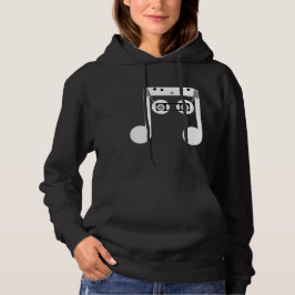 Beam Notes Achte klassische Musik Kassettendesign Hoodie