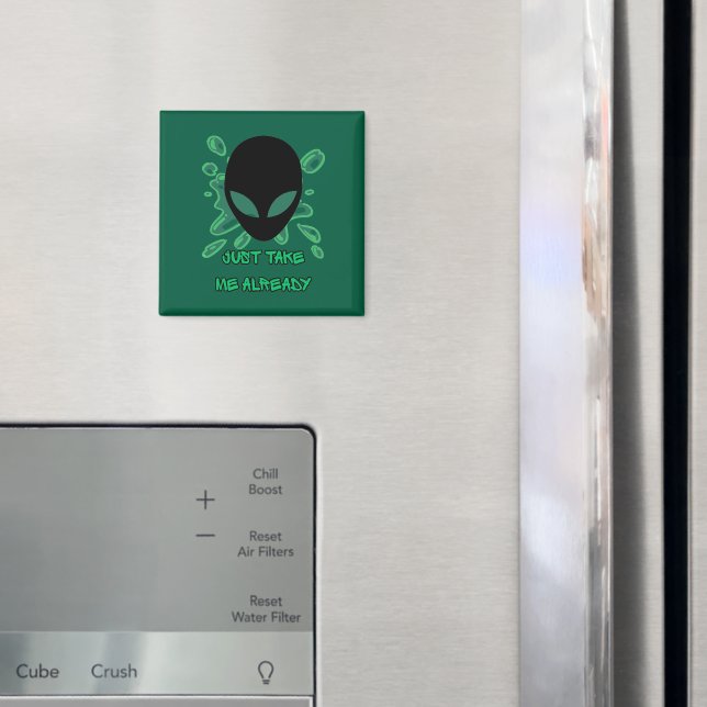 Beamen Sie mich schon hoch Magnet (In Situ (Kühlschrank))