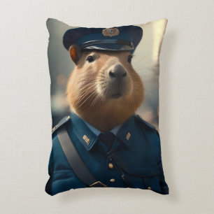 Beamter Capybara: Frieden bewahren, Dekokissen