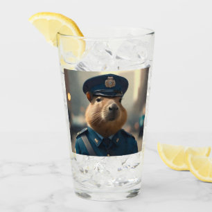 Beamter Capybara: Frieden bewahren, Glas