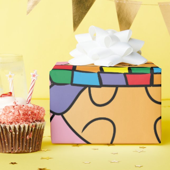 Bean Addie Geschenkpapier (Geburtstagsparty)