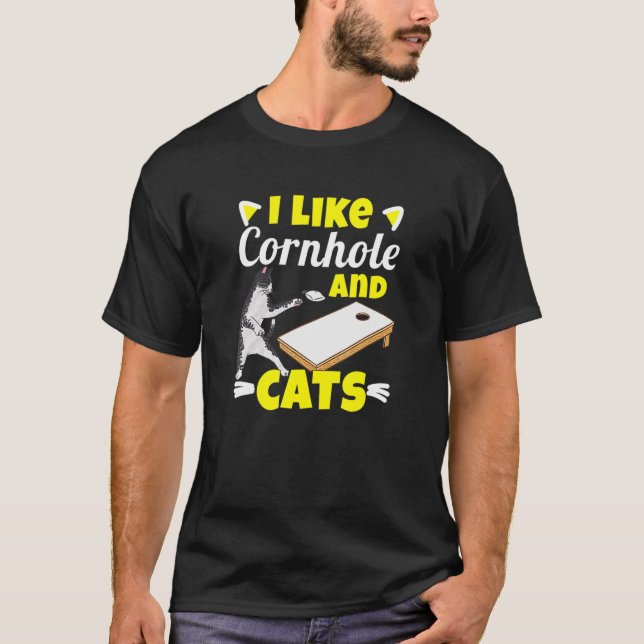 Bean Bags Cornhole Cat Women T-Shirt (Vorderseite)