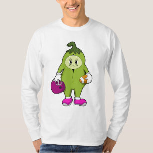 Bean beim Fußballsport T-Shirt